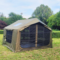 Tente de luxe Oxford imperméable quatre saisons, double couche, gonflable, une chambre, ouverture automatique rapide, durable, installation facile