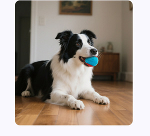 Hot-Selling Cross-Border Eco-Friendly Rubber <b>Dog</b> Toy Large Training <b>Ball</b> Sounding C-Shaped Design Indoor Use Luxury Cartoon - Product Image 6