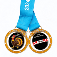 Médaille Souvenir de Voyage Personnalisée en Métal Écologique avec Gravure Laser et Impression UV, Couleur et Logo Personnalisés, Vente en Gros