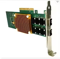 Carte réseau Ethernet 2 ports SFP28 25GbE, adaptateur réseau PCIe optique Intel XXV710 pour périphérique de stockage