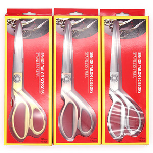 Bonitas tijeras de sastre de acero inoxidable con mango de aleación de zinc para coser y cortar telas, 18 cm - Product Image 3