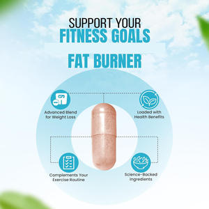 वसा जलाने के लिए रास्पबेरी केटोन्स हरी चाय के साथ ओम/गंध वजन घटाने पाउडर कैप्सूल - Product Image 2