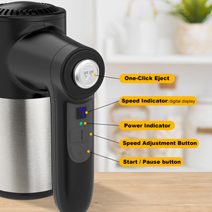 USB Wireless Hand Mixer 200W Cake Beater Hooks for Household and Kitchen Use Multi-purpose Rechargeable 11.1V 2000mah <b>Battery</b> Fo - Product Image 3