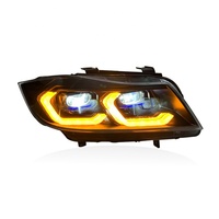 Phare avant modifié pour voiture, lumière laser BMQD107, 55W, pour BMW E90 2005-2012