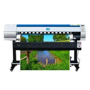 Harga termurah 1.6m 1.8m format besar printer nonair eco printer terpal plotter untuk pvc luar ruangan flex banner vinyl