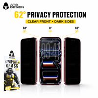 Pelindung Layar Kaca Tempered Anti-SPY Khusus OEM untuk iPhone 18 17 16 15, Pelindung Layar Gorilla Glass