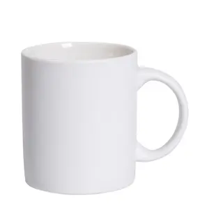 Harmony prodotto all'ingrosso minimalista bianco Business personalizzato regali fai da te tè al latte tazza da caffè in ceramica vuota