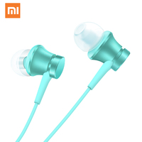 Mi Xiaomi Piston 3 Earphone In-Ear Versi Muda Segar, Earphone Warna-warni 3.5Mm dengan Mikrofon Headphone