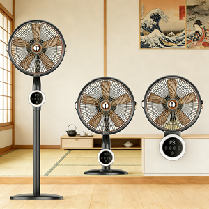 2026 3-Mode <b>Fan</b> <b>Standing</b>/Desk/Clip-on <b>Fan</b> 360 Oscillation Energy Efficient Outdoor Hotel Use (Dark Gray) - Product Image 4