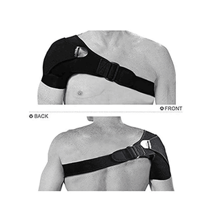 Attelle d'épaule légère et respirante en néoprène, réglable, imperméable, pour la protection des blessures sportives - Product Image 2