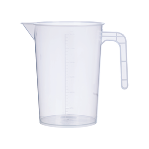 Verseuse graduée HALO Premium en plastique transparent avec poignée et bec verseur pour la cuisine, la pâtisserie et la restauration - Product Image 2