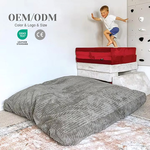 OEM Tùy Chỉnh Trẻ Em Cảm Giác Tai Nạn Pad Với Khối Bọt Và Có Thể Giặt Nhung Bìa Cho Trẻ Em Chơi, Điều Trị, Nhảy, Thư Giãn, Màu Xanh - Product Image 5