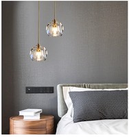 Lustre moderne de luxe Yihao en laiton avec LED, luminaire de plafond anti-éblouissement pour escalier, hall d'entrée, élégant.