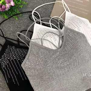 <span class=keywords><strong>เสื้อ</strong></span>แขนกุดเอวสูงสำหรับผู้หญิง, <span class=keywords><strong>เสื้อ</strong></span>กล้ามคอตตอนแขนกุดสั้นยืดหยุ่นสำหรับผู้หญิง - Product Image 2