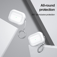 Housse de protection pour écouteurs en TPU antichoc chaud avec crochet pour Apple Airpods pro 2
