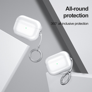 Funda protectora para auriculares de TPU a prueba de golpes con gancho para Apple Airpods PRO 2 - Product Image 6
