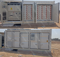 Conteneur de stockage de batteries 500 kW 1200 kWh, système de stockage d'énergie conteneurisé, refroidissement par air, usage commercial et industriel