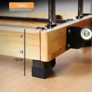 Lit de Pilates pliable en bois de haute qualité, <span class=keywords><strong>appareil</strong></span> de réforme Pilates en bois, lit de réforme Pilates pour studio à domicile - Product Image 3