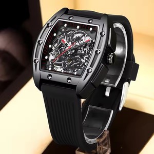 Montre mécanique automatique AILANG pour homme, cadran creux double face, lumineuse, résistante à l'eau, livraison directe - Product Image 2