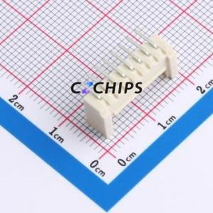 WAFER-HY2.0-8PWZ-Y62 Wire-to-Board Pin Header Bent Lead Through Hole,P=2mm Connector 1x8P 2mm Right Angle Insert HY - Product Image 2