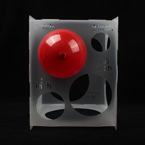 Patelai Mesure De Ballon Pliable En Plastique - Boîte De Cube