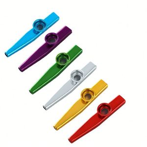 Kazoo en métal, jouet musical, idéal pour les fêtes, les voyages, les événements scolaires, les spectacles, instrument de divertissement, cadeau éducatif, pour l'apprentissage et le plaisir des enfants - Product Image 3
