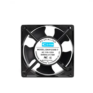 Endüstriyel egzoz fanı havalandırma 12038 220v 120mm 12v ac soğutma fan eksenel santrifüj