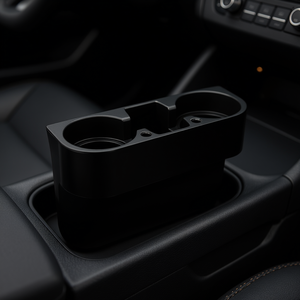 Portavasos de Plástico Negro Premium para Consola Central - D0100HPWESU Accesorio Interior para Vehículos - Product Image 2