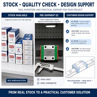 Bloc de mouvement linéaire compatible HIWIN Type MGN12C, mini-chariot de guidage pour l'automatisation industrielle