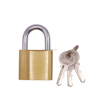 Cadenas en laiton massif personnalisable épaisseur moyenne Candado haut sécurité cuivre 20-75mm