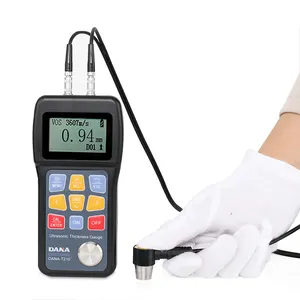 DANA-T210 Ultrasonic Thickness Gauge electromagnetic Industrial Width Measuring Meter Corrosion Gauge range from 0.75mm to 600mm