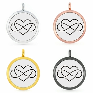 Colgante Difusor de Aceites Esenciales y <span class=keywords><strong>Perfume</strong></span> con Diseño Árbol de la Vida, Diámetro 30mm, para Collar, Incluye 5 Almohadillas Gratis - Product Image 6