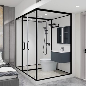 Prefabricated Bathroom Integrated Shower Room Unit Luxury Building Hotel Modular Bathroom Unit - Product Image 6