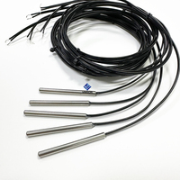 Precio de fábrica personalizado platino PT100 PT1000 RTD termómetro sonda sensor de temperatura