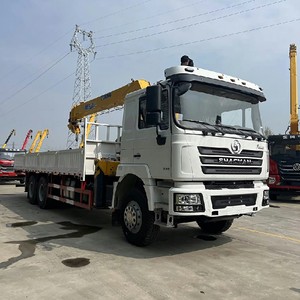 Grue montée sur camion Shacman 6x4 12 tonnes 14 tonnes multifonctionnelle à bras droit de haute qualité - Product Image 2
