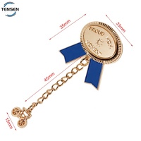 Épingles personnalisées en alliage pour vêtements imperméables, hijabs, chapeaux – Créez votre propre logo – Étiquettes nominatives en métal – Accessoires