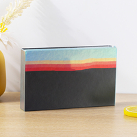 Boîte-cadeau de maquillage de palette d'ombres à paupières haut de gamme au design personnalisé avec fond de teint rouge à lèvres laminage mat et doublure en éponge