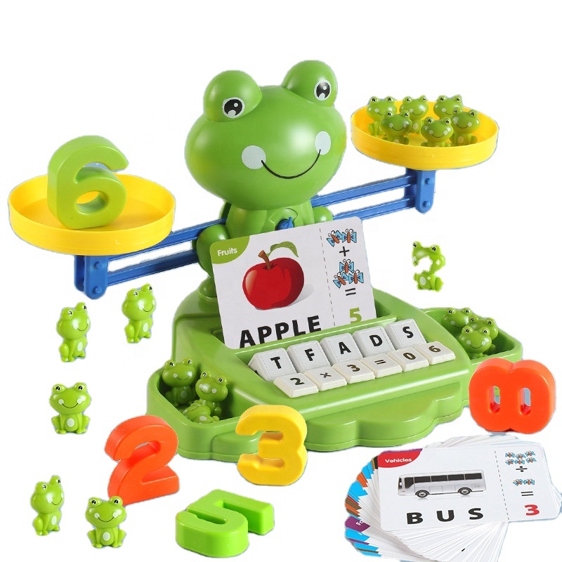 CoolToys Monkey Balance Cool - Juego de matemáticas para niñas y niños | Divertido Regalo Educativo para niños y Juguete Stem para Aprender a Partir de 3 años (Juego de 64 Piezas