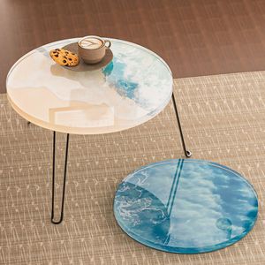 Molde Circular Grande de Silicona para Manualidades de Resina, Mesa de Centro de Escritorio Creativa, Diseño PARA EL Hogar, Salas de Estar, Dos Tamaños Disponibles - Product Image 5