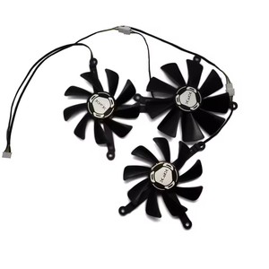 Ventilador de Refrigeración para Tarjeta Gráfica de 95 mm 85 mm Alternativo CF1010U12S CF9015H12S, para XFX RX57XT8TBD8 RX 5700 XT THICC III Ultra - Product Image 5