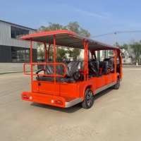 Bus Touristique Électrique Chinois à Batterie 8 à 14 Places pour Passagers, Véhicule de Ville, Navette Touristique, Mini Bus Électrique à Vendre