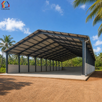 Edificio de Acero Prediseñado Personalizado para Pabellón Deportivo Interior, Cancha de Pickleball y Centro de Entrenamiento