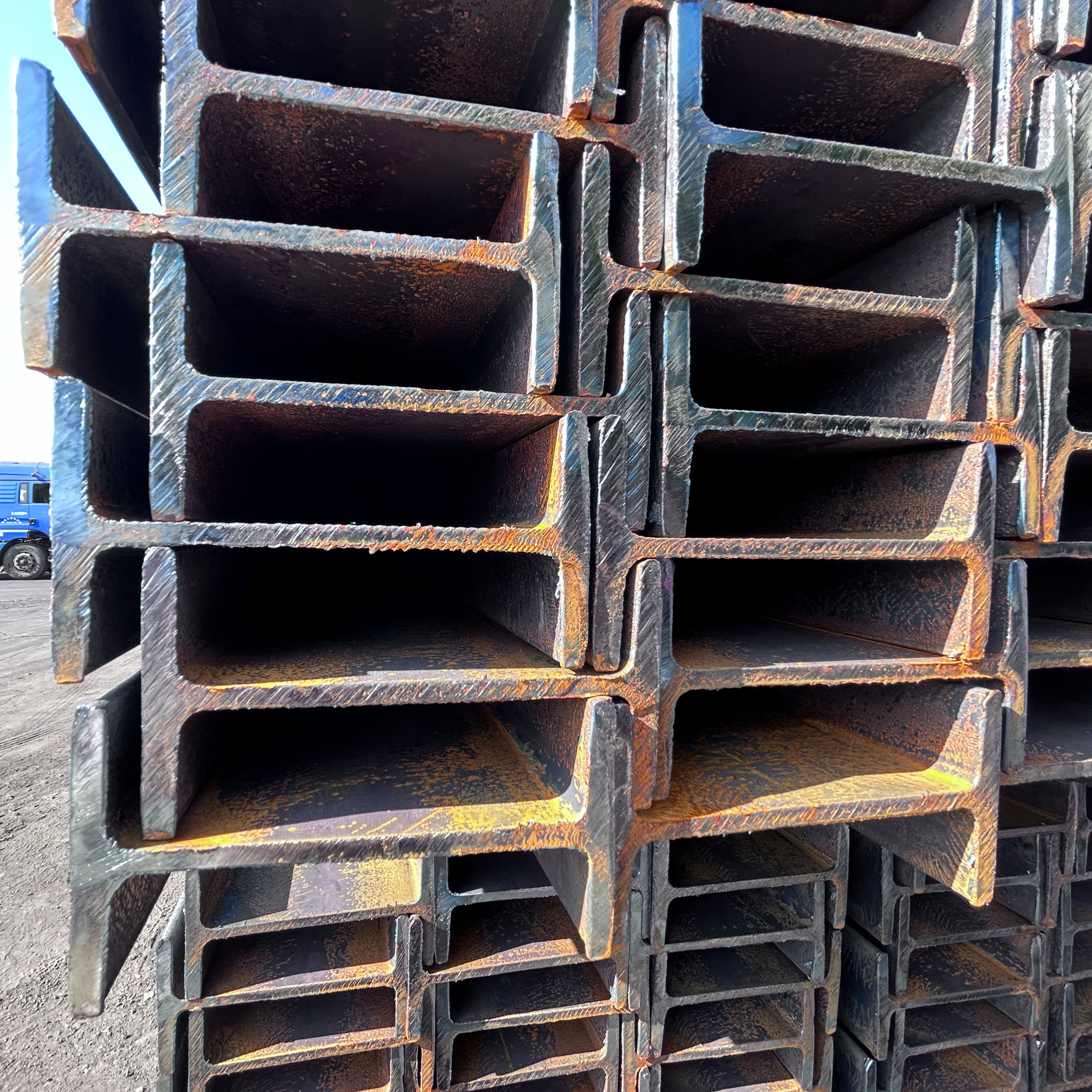 I-Beam ASTM A36 Hot Rolled Steel 200x100x5.5x8mm