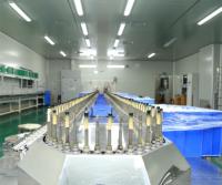 Usine de production de cosmétiques Ligne de peinture par pulvérisation efficace Machines de revêtement métallique avec fours de séchage de durcissement Moteur PLC Core