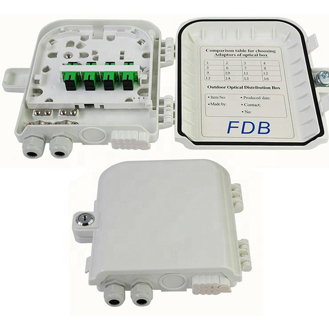 Factory Prices FTTH Fiber Optic Equipment Outdoor Point Optic Fiber Terminal Box Odp 8/12 Port Fiber Optical Distribution Box