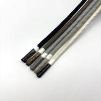Cordón de Poliéster de 6mm de Ancho para Cintura, Cordón de Moda Texturizado para Pantalones Casuales y Deportivos, Stock Premium Disponible con Personalización