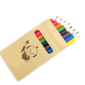 Gói Tùy Chỉnh Chuyên Nghiệp Màu Bút Chì Crayon De Couleur Boite Kid Nửa Nhỏ Màu Bút Chì Bộ - Product Image 5