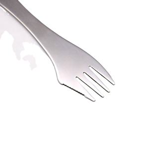 Cuillère Fourchette Couteau en métal réutilisable écologique 410 Trinity Vaisselle en acier inoxydable - Product Image 3