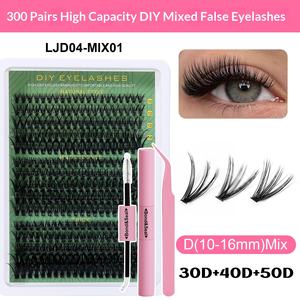 <span class=keywords><strong>Pestañas</strong></span> <span class=keywords><strong>Postizas</strong></span> Segmentadas Semimanuales Estilo Europeo y Americano, Gruesas y Alargadas, Personalizables <span class=keywords><strong>con</strong></span> Cajas para <span class=keywords><strong>Pestañas</strong></span> - Product Image 3