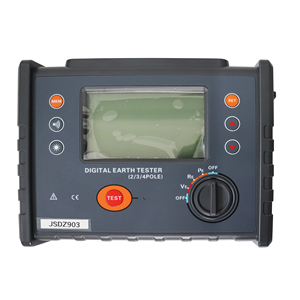 เครื่องทดสอบความต้านทานดินแบบดิจิตอล NCEL JSDZ903 พร้อมจอ LCD ความแม่นยำสูง แรงดันทดสอบ 600V ช่วงการวัด 0 ม.-9999 กม. - Product Image 1